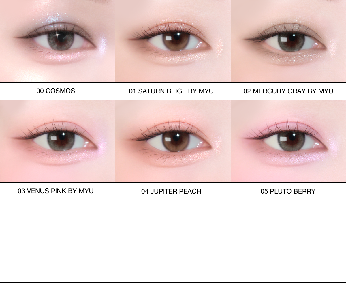 [Tiptoe] Wish Touch Eye Palette - 6 Colors image 11
