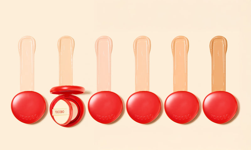 [Tocobo] Apple Dewy Fit Cushion REFILL SET - 6 Colors-Luxiface.com