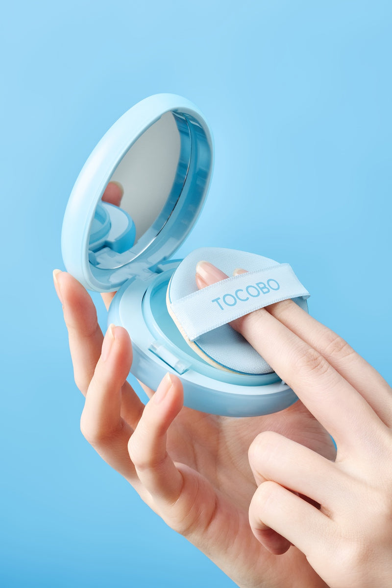 [Tocobo] Blur Finish Sun Cushion 01 COTTON BLUE 13g-Luxiface.com