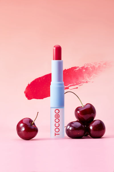 [Tocobo] Glass Tinted Lip Balm 011 FLUSH CHERRY 3.5g-Luxiface.com