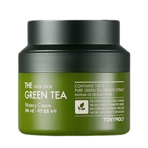 [TONYMOLY] The Chok Chok Green Tea Watery Moisture Cream 100ml-cream-Luxiface.com