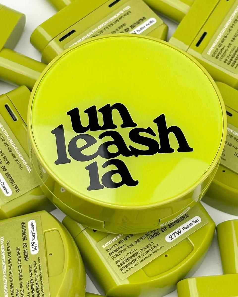[Unleashia] Satin Wear Healthy-Green Cushion 15g - 7 Shades_MX image 8