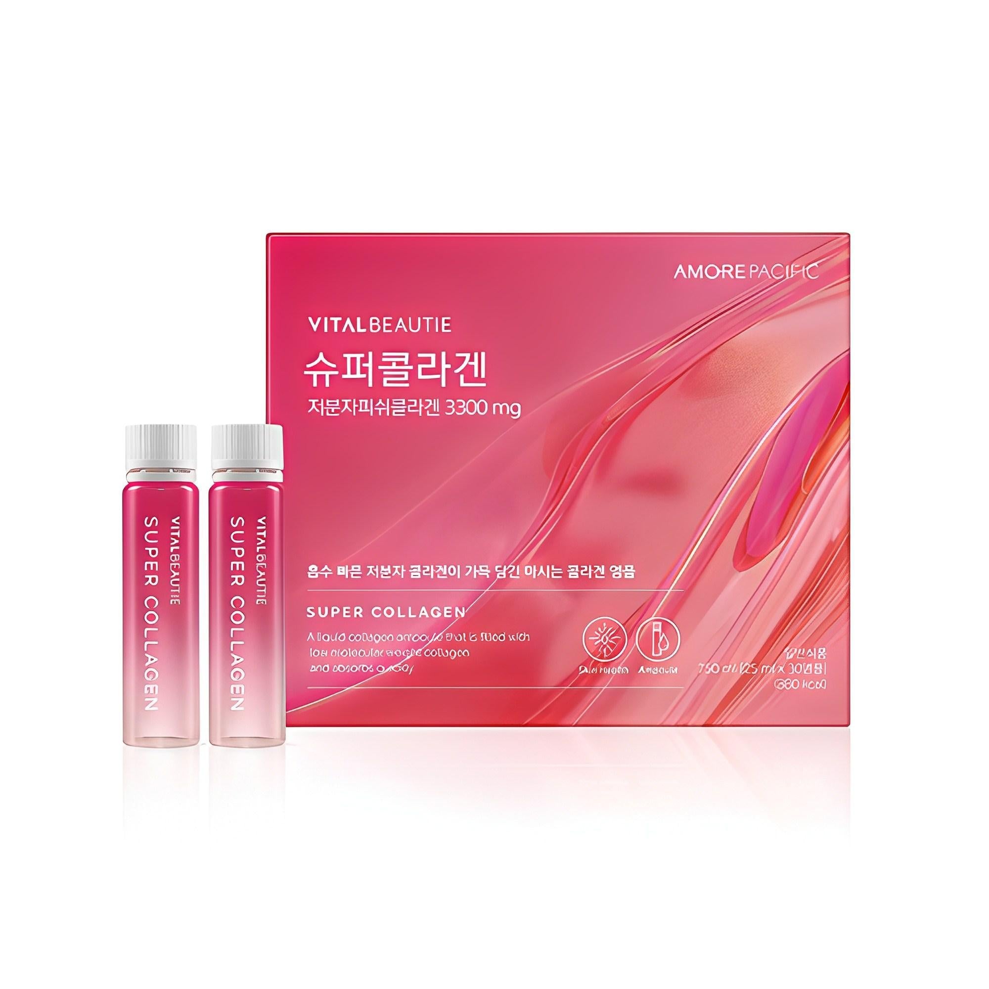 [VitalBeautie] Super Collagen Ampoule 30Vials (25mlx30) image 2