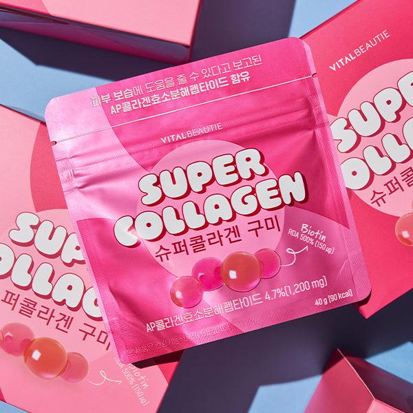 [VitalBeautie] Super Collagen Gummy 40g*5ea-Luxiface.com