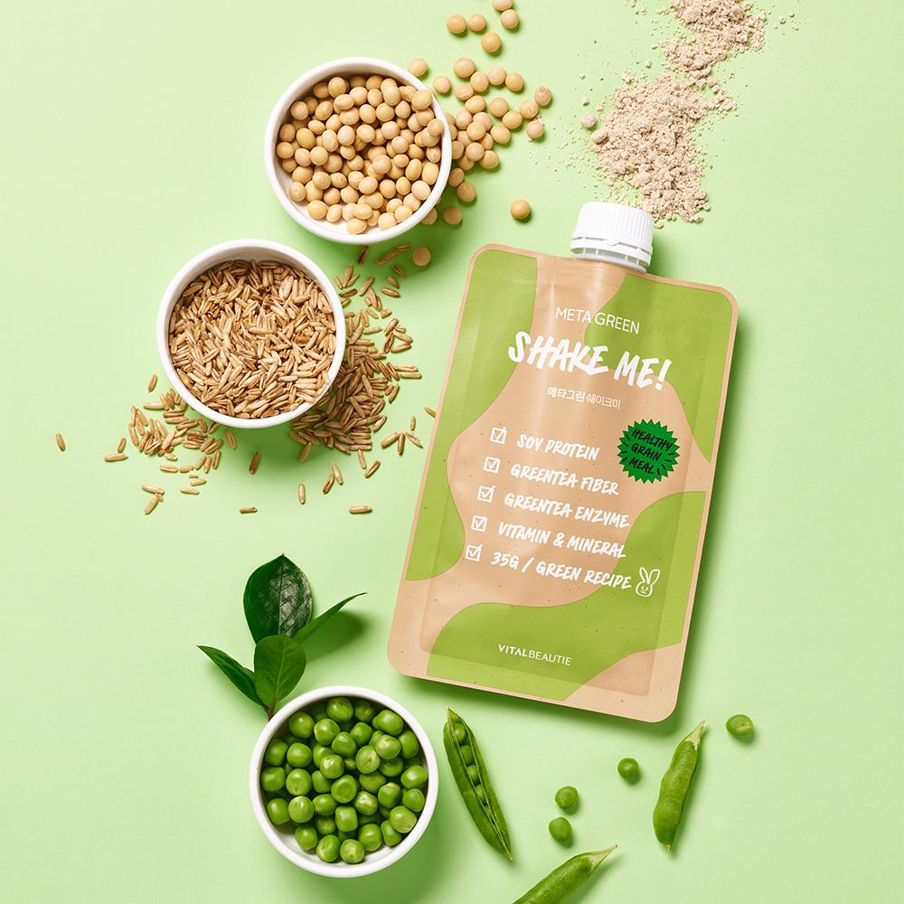 [VitalBeautie] VITAL BEAUTIE Meta Green Shake Me - 35g x 7ea image 4