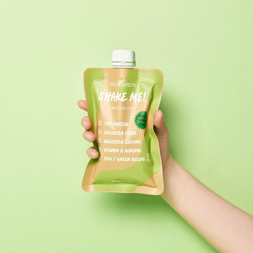 [VitalBeautie] VITAL BEAUTIE Meta Green Shake Me - 35g x 7ea image 5
