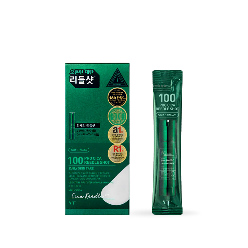 [VT Cosmetics] 100 PRO CICA Reedle shot 10ea-Luxiface.com