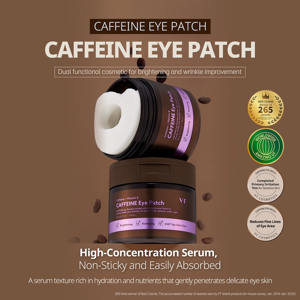 [VT Cosmetics] CAFFEINE Eye Patch 110ml*60ea image 3