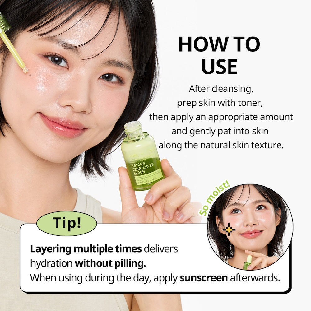 [VT Cosmetics] Matcha CIca Layer Serum 30ml image 15
