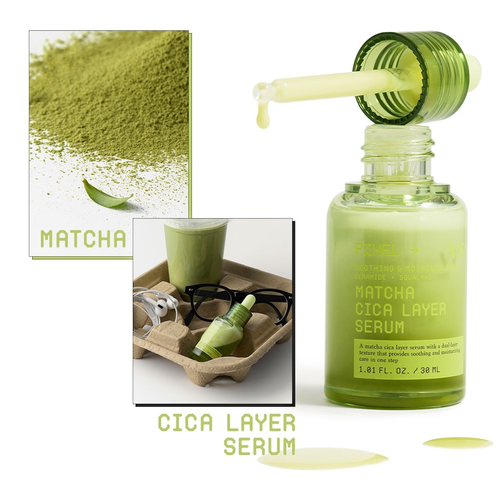 [VT Cosmetics] Matcha CIca Layer Serum 30ml image 6