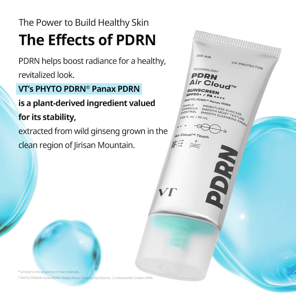 [VT Cosmetics] PDRN Air Cloud Sunscreen 50ml image 8