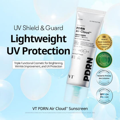 [VT Cosmetics] PDRN Air Cloud Sunscreen 50ml