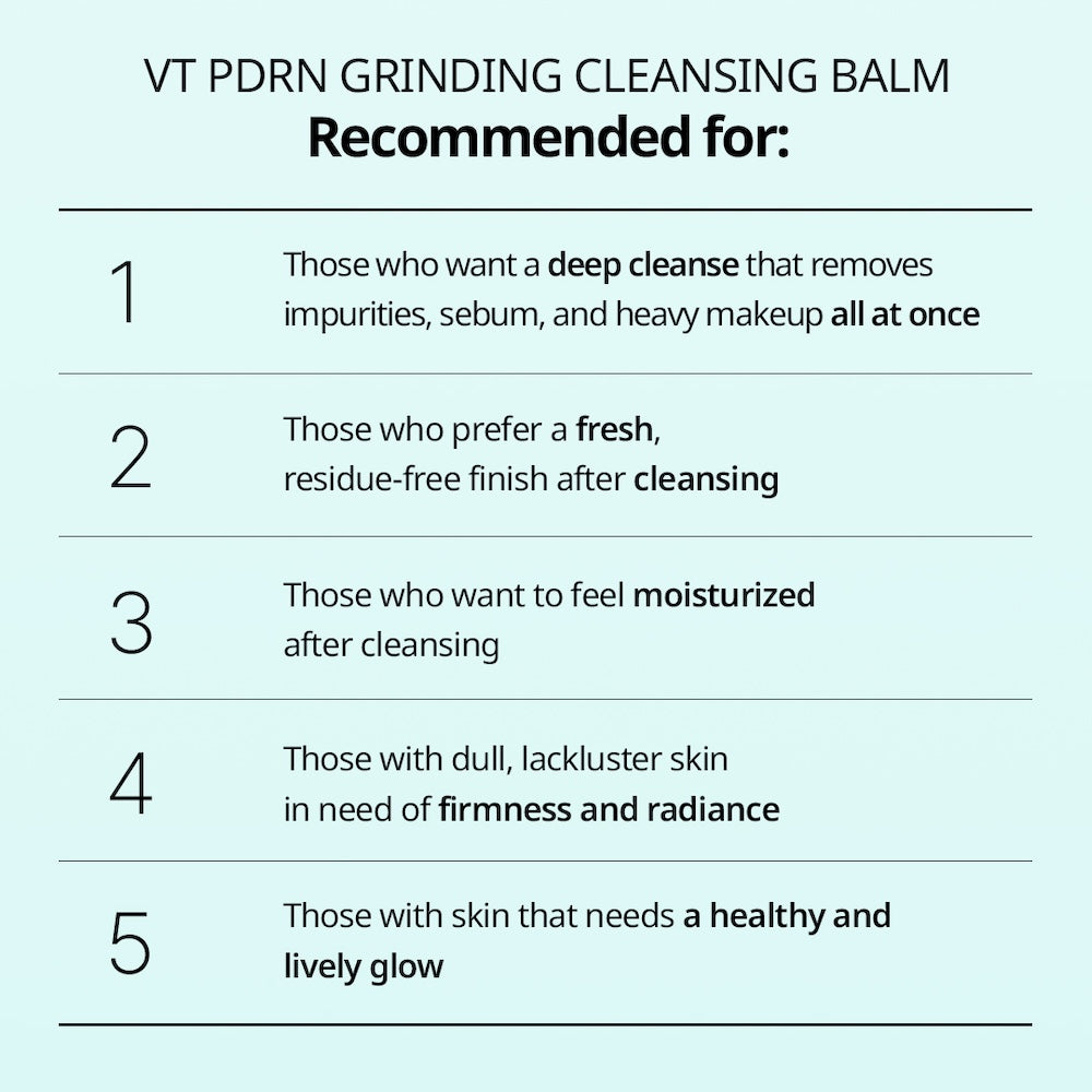 [VT Cosmetics] PDRN Grinding Cleansing Balm 50ml image 11
