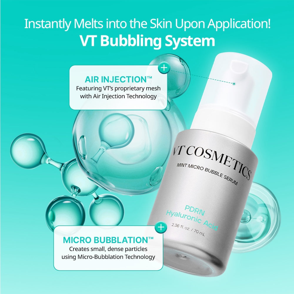 [VT Cosmetics] PDRN Hyaluronic Acid Micro Bubble Serum 70ml image 7