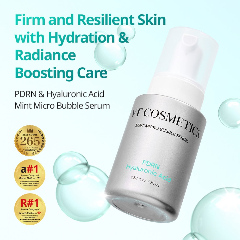 [VT Cosmetics] PDRN Hyaluronic Acid Micro Bubble Serum 70ml image 1