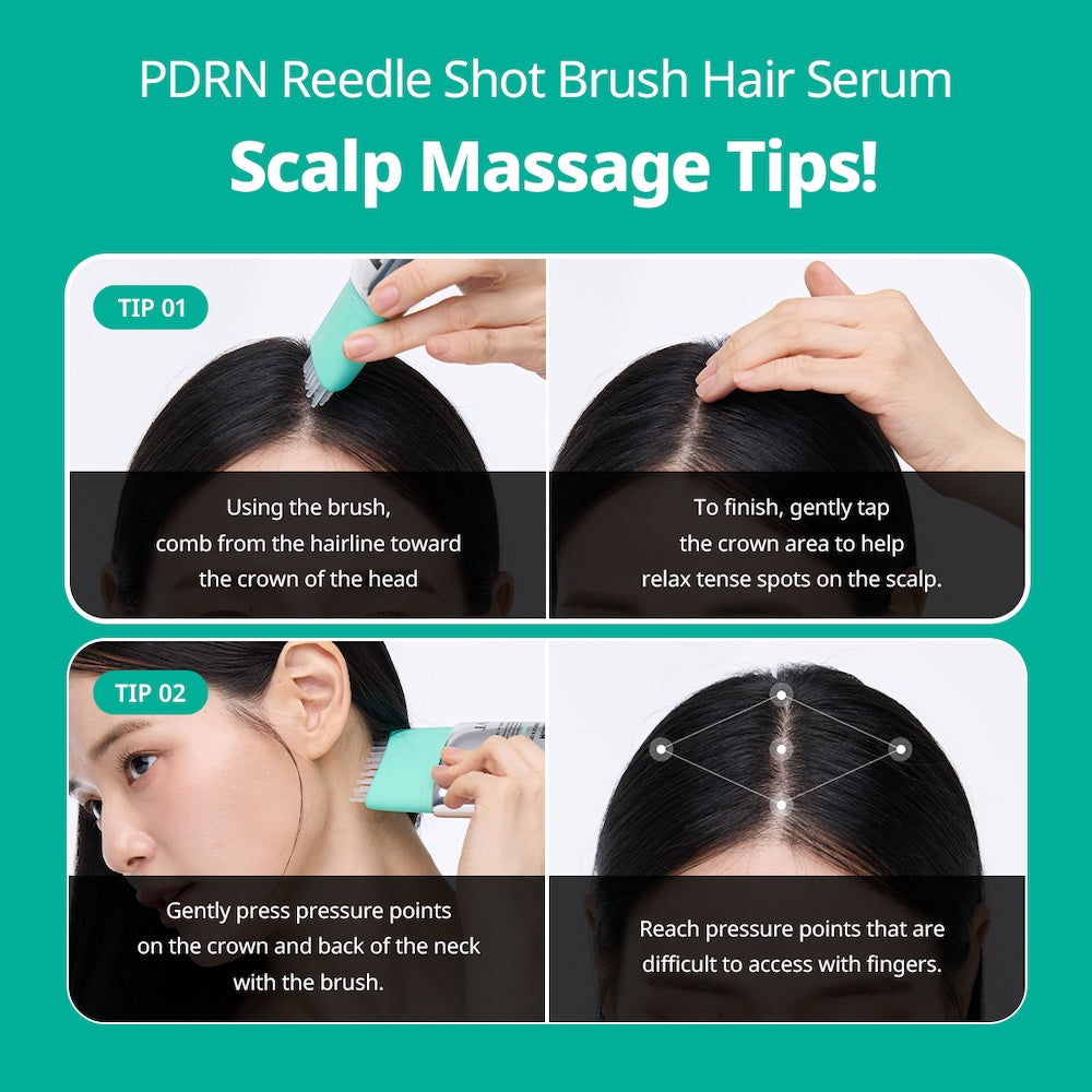 [VT Cosmetics] PDRN Reedle Shot Brush Hair Serum 100ml image 14