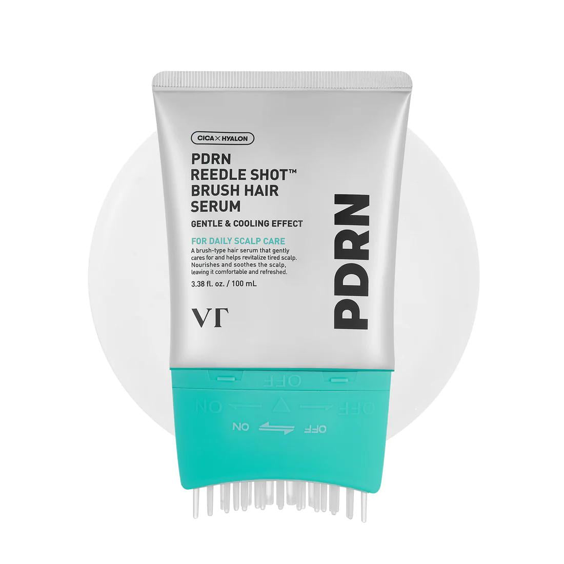 [VT Cosmetics] PDRN Reedle Shot Brush Hair Serum 100ml image 2