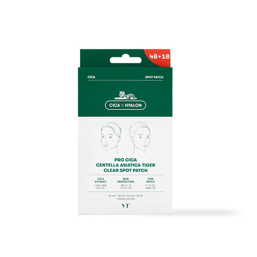 [VT Cosmetics] PRO CICA Centella Asiatica Tiger Clear Spot Patch 66ea