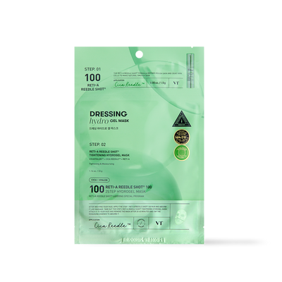 [VT Cosmetics] RETI-A Reedle Shot 100 2STEP Hydrogel Mask - 2type-Luxiface.com