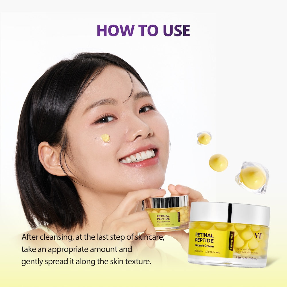 [VT Cosmetics] Retinal Peptide Hyaluronic Capsule Cream 50ml image 13