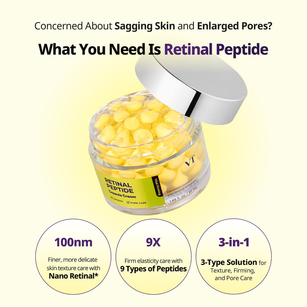 [VT Cosmetics] Retinal Peptide Hyaluronic Capsule Cream 50ml image 4