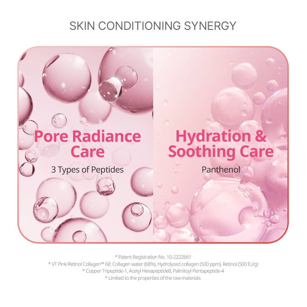 [VT Cosmetics] Retinol Collagen Pink Micro Bubble Serum 70ml image 5
