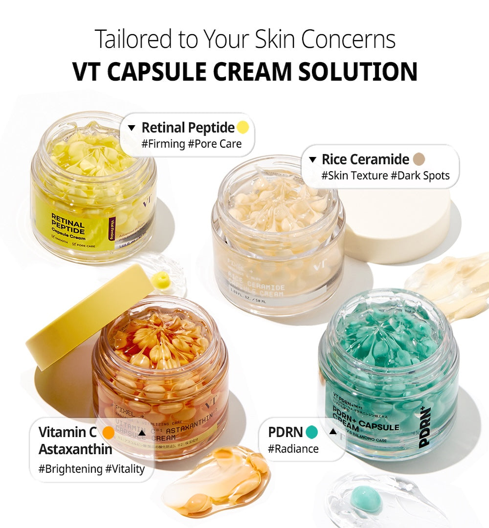 [VT Cosmetics] Vitamin C Astaxanthin Capsule Cream 50ml image 5