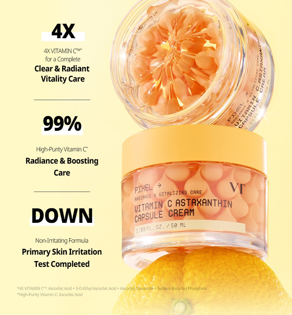 [VT Cosmetics] Vitamin C Astaxanthin Capsule Cream 50ml image 7