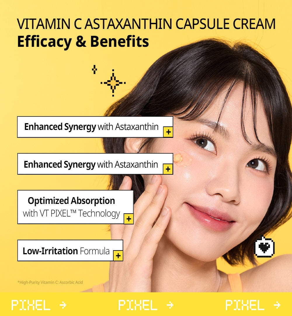 [VT Cosmetics] Vitamin C Astaxanthin Capsule Cream 50ml image 8