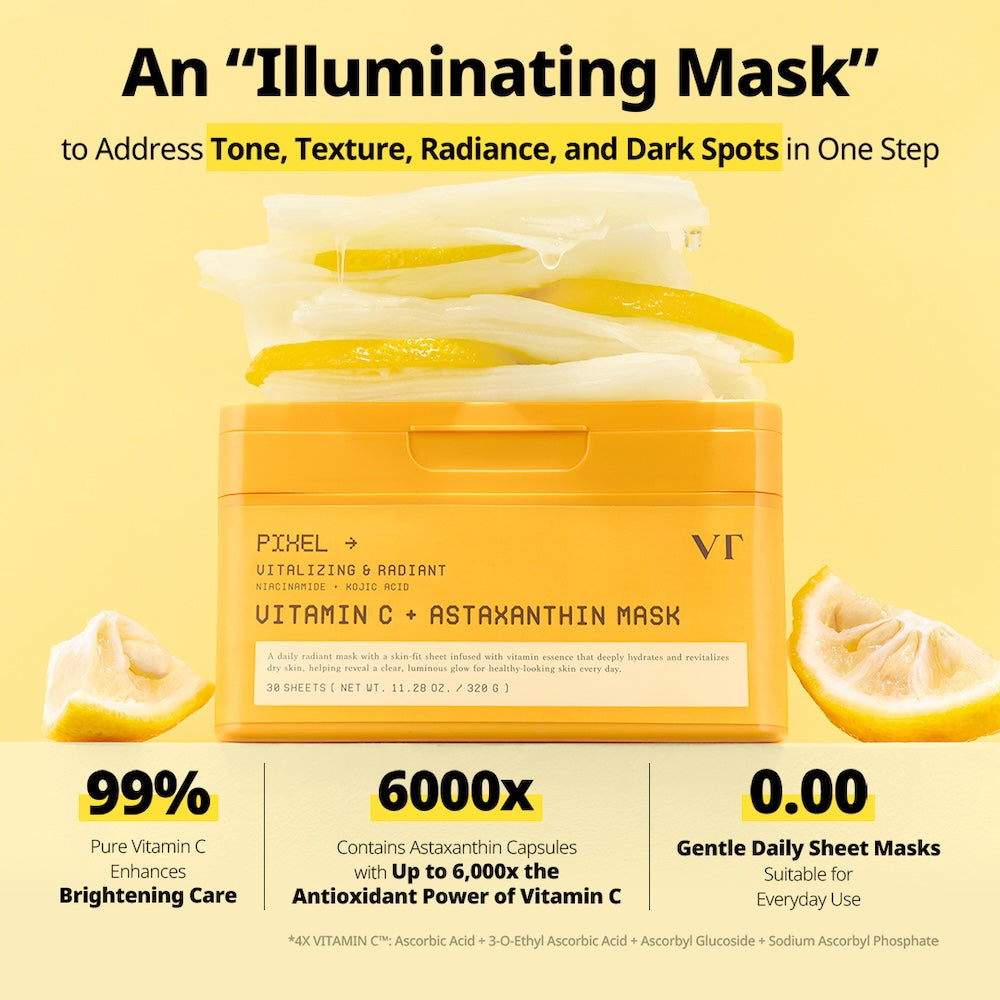 [VT Cosmetics] Vitamin C Astaxanthin Mask 320g*30ea image 7