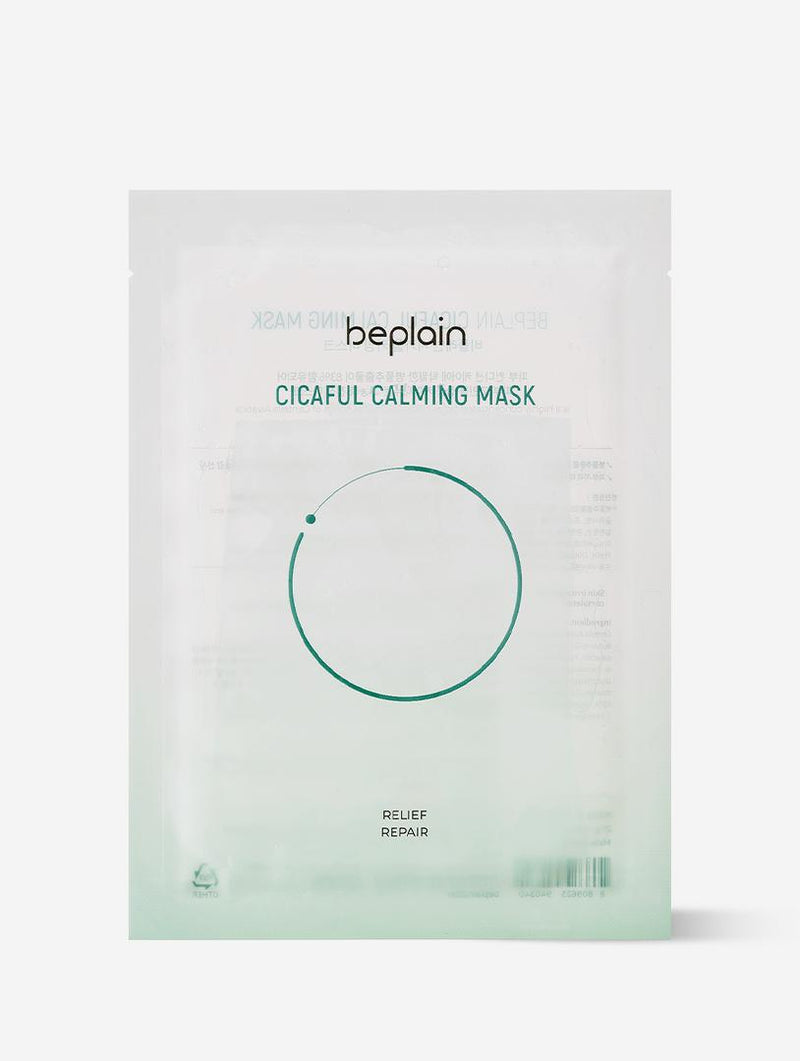 [Beplain] Cicaful Calming Mask 10pcs-Mask-Beplain-10pcs-Luxiface