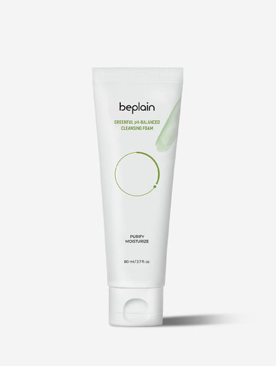 [Beplain] Greenful pH-Balanced Cleansing Foam 80ml-Foaming Cleanser-Beplain-80ml-Luxiface