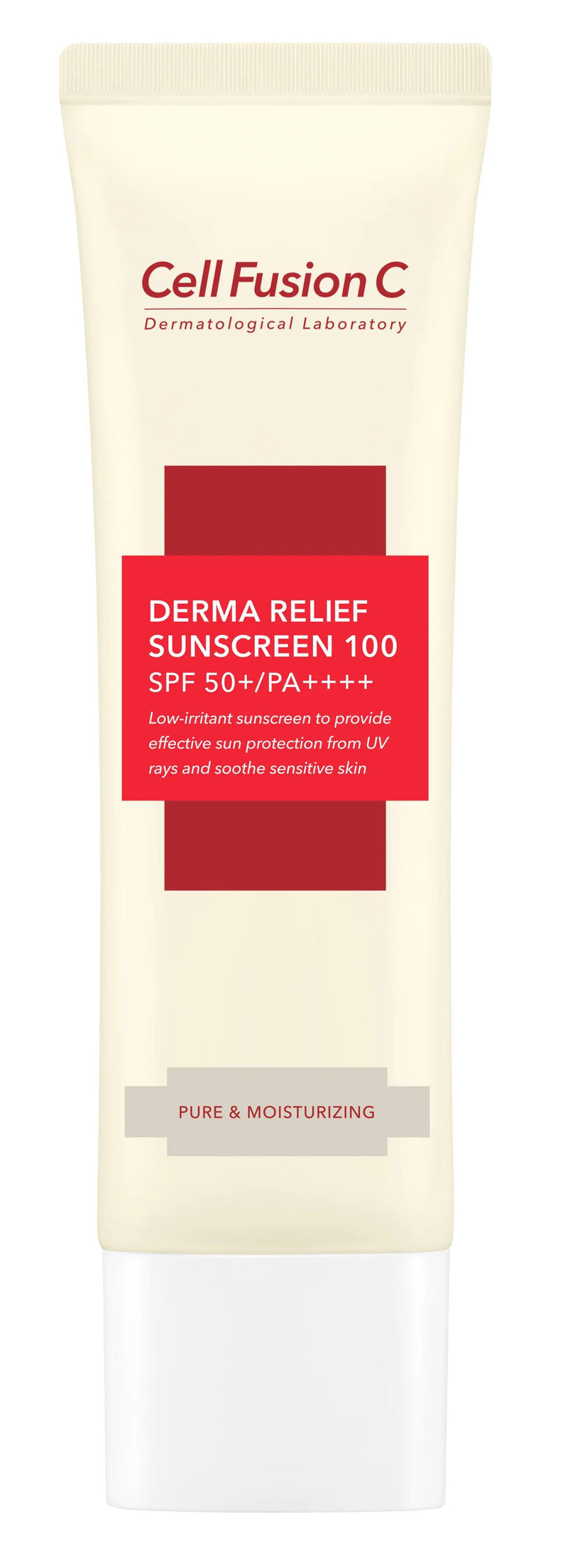 [CellFusionC] Derma Relief Sunscreen SPF50+ / PA++++ - 50ml-Luxiface