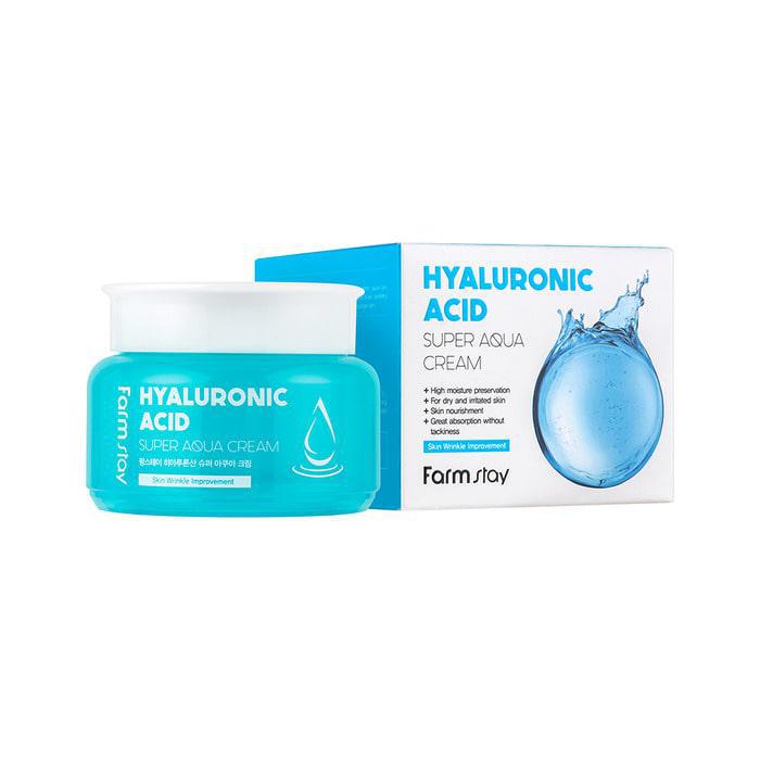 [Farmstay] Hyaluronic Acid Super Aqua Cream 100ml-Cream-Farmstay-100ml-Luxiface