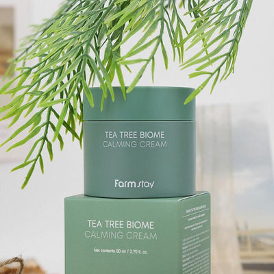 [Farmstay] Tea Tree Biome Calming Cream 80ml-Cream-Farmstay-80ml-Luxiface