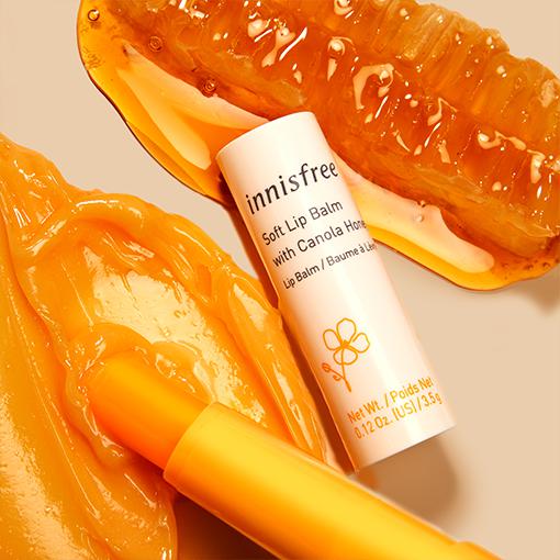 [Innisfree] Soft lip balm intensive moisture - with canola honey 3.5g-Skin Care-Innisfree-3.5g-Luxiface