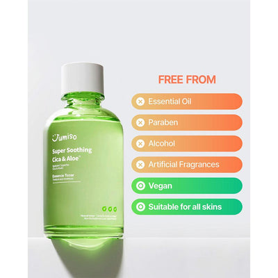 [Jumiso] Super Soothing CIca & Aloe Essence Toner - 125ml-Luxiface